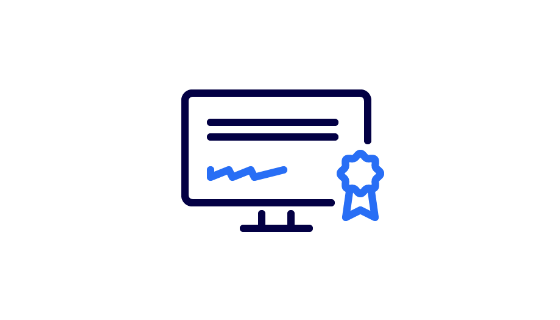 Pictogram signed digital certificate