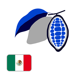 Illustration Mexican flag and a fruit Illustration Mexican flag and a fruit