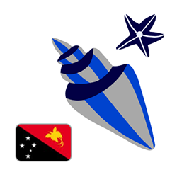Illustration Flag of Papua Illustration Flag of Papua