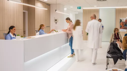 Krankenhaus Anmeldung im Krankenhaus