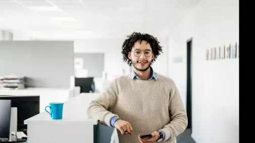 Mann Büro Arbeit