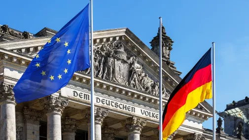 Ansicht Reichstag in Berlin