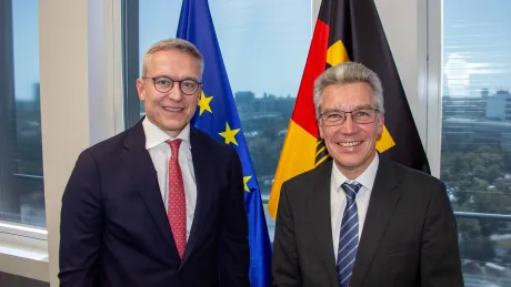 Dr. Karsten Wildberger und Dr. Stefan Hofschen