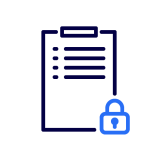 Pictogram Document protected