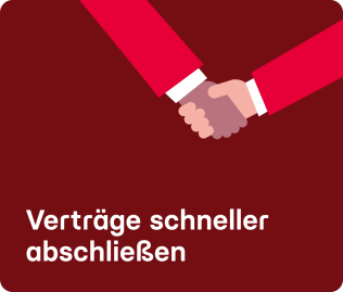 Verträge schnell abschließen