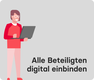 Alle Beteiligten digital einbinden
