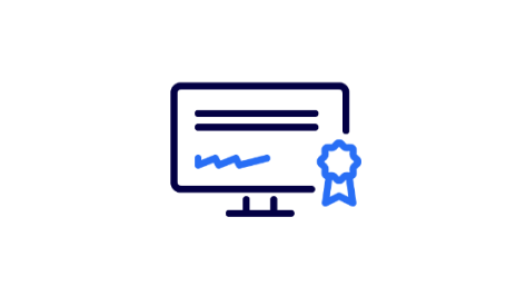 Pictogram signed digital certificate