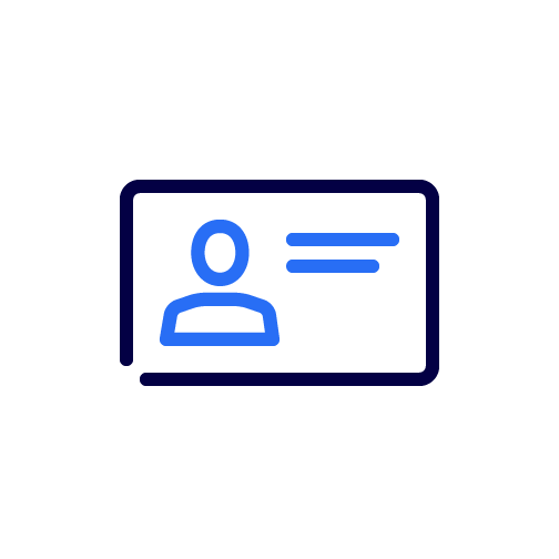 Pictogram ID card