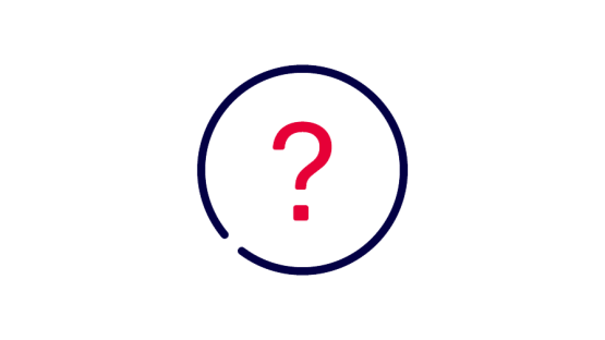 Pictogram of a question mark