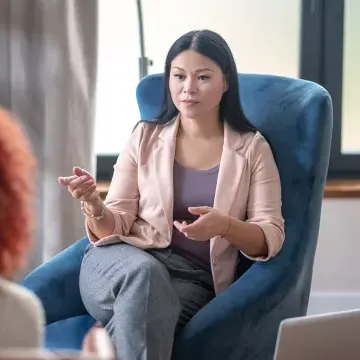 Woman Conversation Consultation