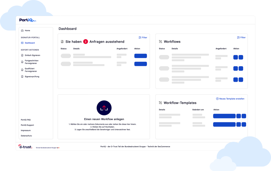 portiQ-Dashboard
